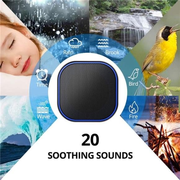 Sound Machine White Noise Machine with 20 Non Looping Natural Soothing Sounds - Picture 3 of 6
